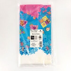Carlton Disney Winnie The Pooh Plastic Tablecloth 1 Piece Brand New Sealed